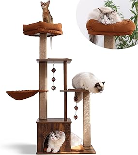 Ugly Cat Trees? No Cap! The FUKUMARU Katzenbaum is Your Retro-Modern Feline Fix ๐