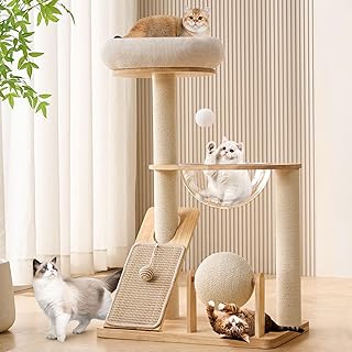 Level Up Your Cat’s Life: Why The HITTITE Solid Wood Cat Tree Is Pure Boujee Bliss (And Saves Your Furniture!)