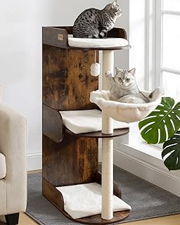 Tired of Basic Cat Trees? This Modern Wooden Cat Tower is a Vibe Upgrade for Your Feline Overlord!
